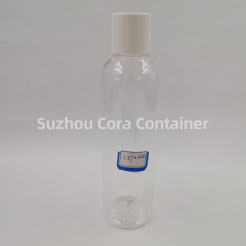 270ml Neck Size 24mm Pet Plastic Cosmetic Bottle met schroefdop
